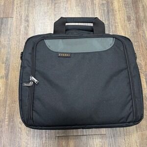 Everki Black Laptop Briefcase Messenger‎ Bag Business Travel Office